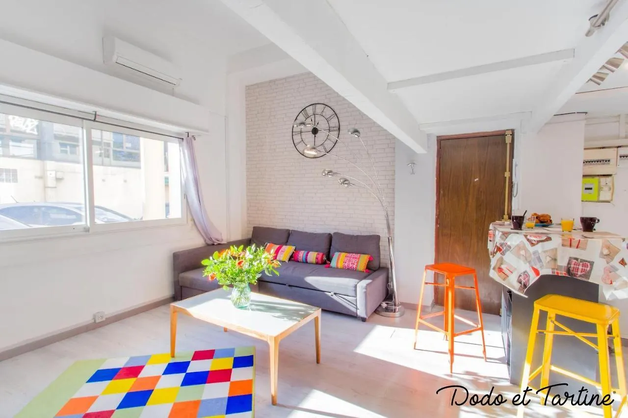 Cocooning 1 Bedroom With Mezzanine - Dodo Et Tartine Toulon Appartement